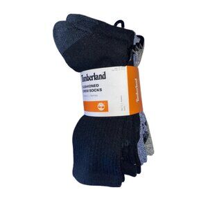Timberland 4 Pair Men's Cushioned Crew Socks